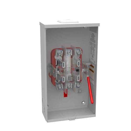 Milbank U9550-XL 5 Terminal Ringless Small Closing Plate Lever Bypass Overhead