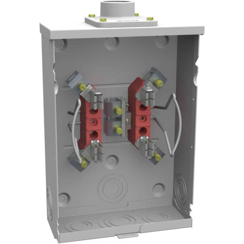 Milbank U7487-YL-TG 4 Terminal Ringless 1.25 In Hub Triplex Ground