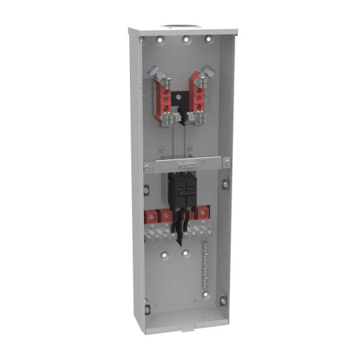 Milbank U9648-RL-100-PH 4 Terminal Ringless Small Hub Open 1-100 Ampere Main Breaker Pole Hanger