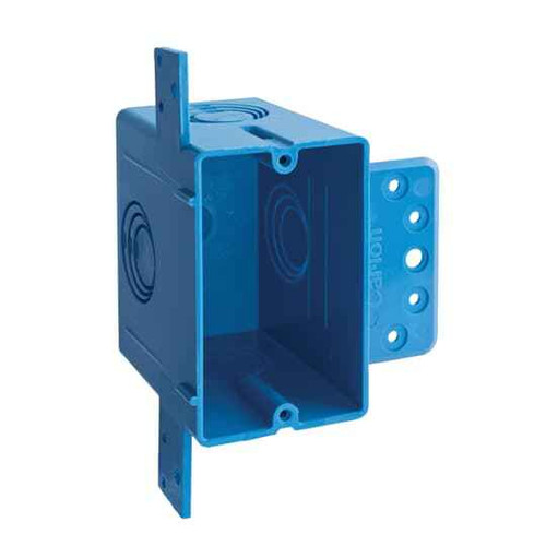 Carlon A122-CAR 1 GANG ENT OUTLET BOX 4KO 12PK