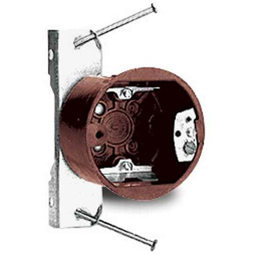 Carlon 3090-N-40 3-1/2-RND OUT BX,NM,13.5CUIN,W/NAIL