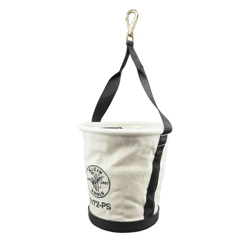 Klein Tools 5172PS Heavy-Duty Tapered Wall Bucket 15 Pocket