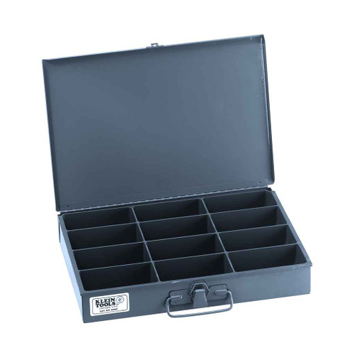 Klein Tools 54437 Mid-Size Storage Box, 12-Compartment