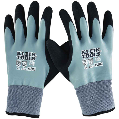 Klein Tools 60390 Thermal Dipped Gloves, Extra-Large