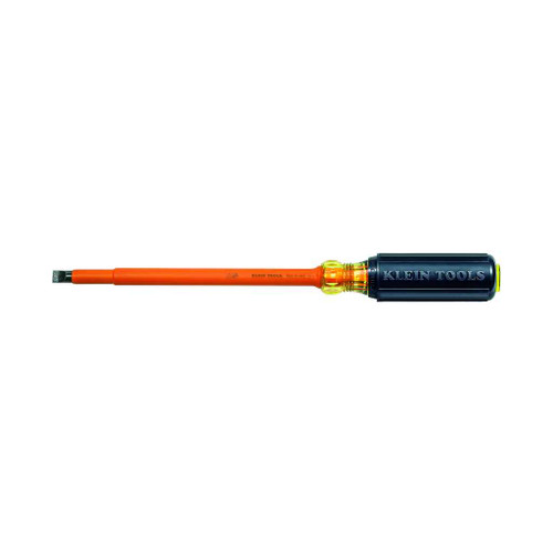Klein Tools 602-8-INS Insulated Screwdriver, 3/8-Inch Cabinet, 8-Inch