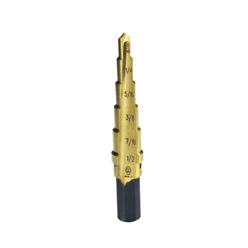 Klein Tools 59005T Titanium Step Drill Bit #5T