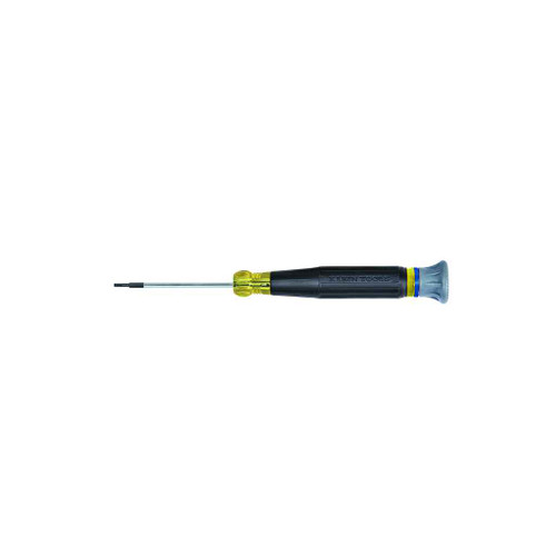 Klein Tools 614-2 1/16-Inch Slotted Electronics Screwdriver, 2-Inch