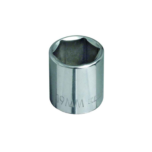 Klein Tools 65915 15 mm Metric 6-Point Socket, 3/8-Inch Drive