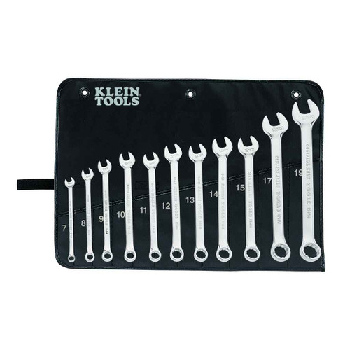 Klein Tools 68502 Metric Combination Wrench Set, 11-Piece