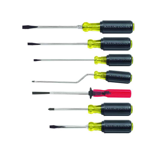 Klein Tools 85077 Screwdriver Set, Multi-Application, 7-Piece