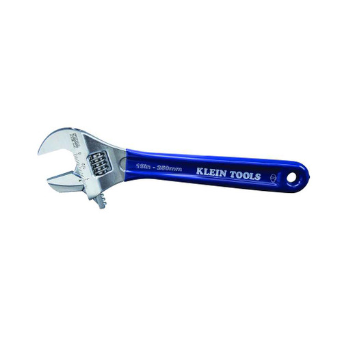 Klein Tools D86930 Reversible Jaw/Adjustable Pipe Wrench, 10-Inch