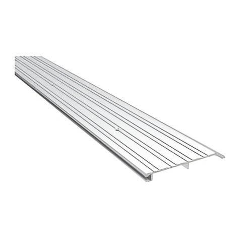 Pemko 255A Half Saddle Threshold 1/2"; x 5"; Mill Aluminum Fire Rated