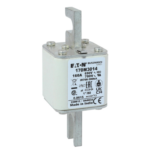 Bussmann 170M3014 Eaton Series High-Speed Square Body Fuse, Class aR