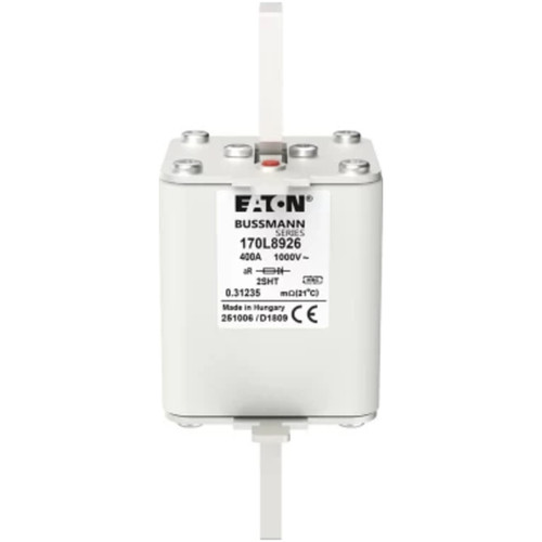 Bussmann 170L8926 High-Speed Square Body Fuse, Class aR, 400A