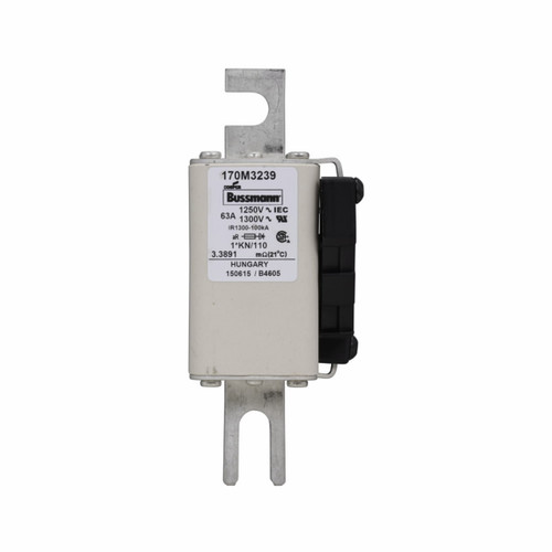 Bussmann 170M3239 Eaton Series High-Speed Square Body Fuse, Class aR, 63A