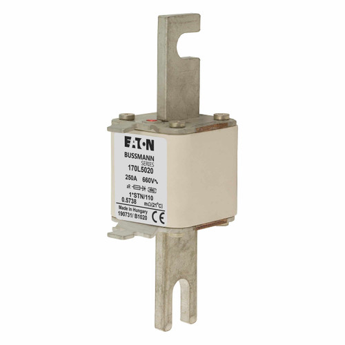Bussmann 170L5020 High-Speed Square Body Fuse, Class aR, 250A
