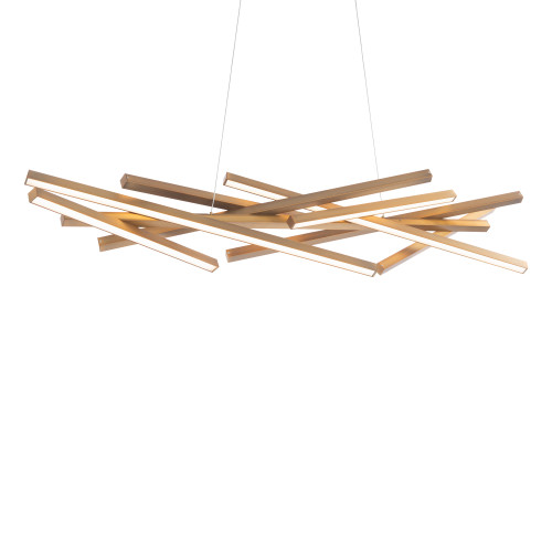 WAC Lighting 8 Light 55 Parallax LED Linear Pendant