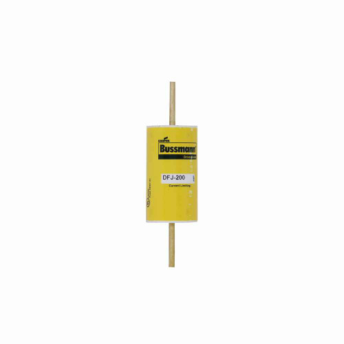 Bussmann DFJ-110 Eaton series DFJ high speed fuse, 600 Vac or less, 450 Vdc or less, 110A, 200 kAIC at 600 Vac, 100 kAIC 450 Vdc, Non Indicating, High speed fuse, Ferrule end X ferrule end, Class J, Melamine tube
