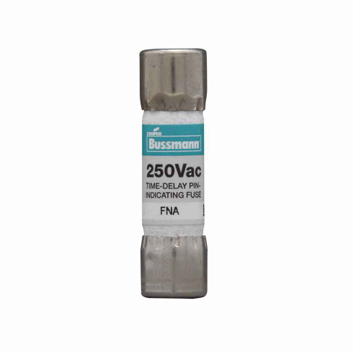 Bussmann FNA-4 Eaton series FNA fuse, Time-delay fuse, Inductive load circuits, electronic circuits, 4 A, Dual, Non-indicating, Ferrule end x ferrule end, 10 kAIC at 125 Vac,200 kAIC at 250 Vac, Silver-plated pin, Standard, 250 V