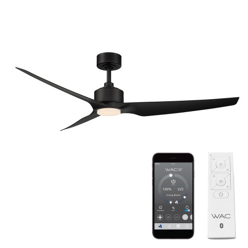 WAC Smart Fans WAC-F-056L Stella 3-Blade LED Smart Ceiling Fan