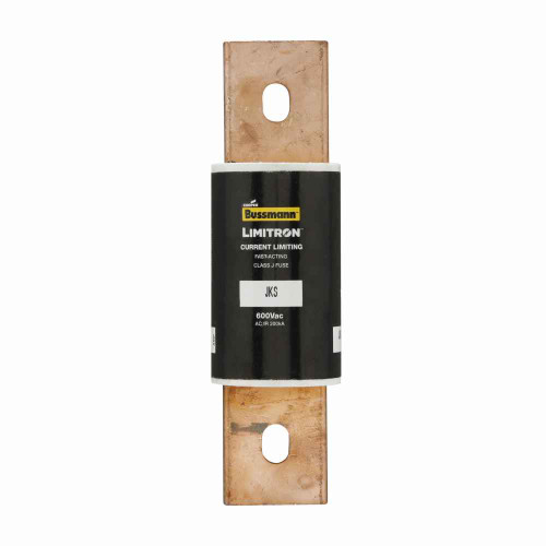 Bussmann JKS-225 Eaton series JKS fuse, LIMITRON Fast-acting fuse, Power panelboards, machinery disconnects, 225 A, 1, Class J, Non-indicating, Bolted blade end x bolted blade end, 200 kAIC at 600 Vac, Standard, 1, 600 V