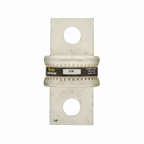 Bussmann JJN-500 Eaton series JJN fuse, Current-limiting very fast acting fuse, VFD line protection, 500 A, Class T, Non-indicating, Bolted blade end x bolted blade end, 200 kAIC at 300 V,20 kAIC at 160 Vdc, Standard, 1, 300 V, 160 Vdc