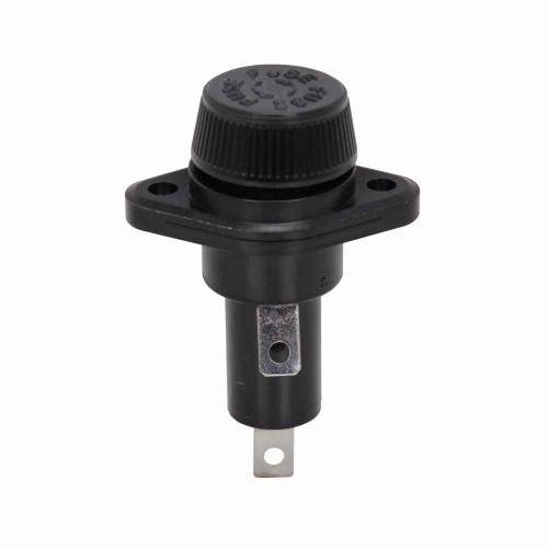 Bussmann HPS-JJ Eaton series HPS panel mount fuse holder, 600V, 20A, 1/4 In Quick Connect Terminal