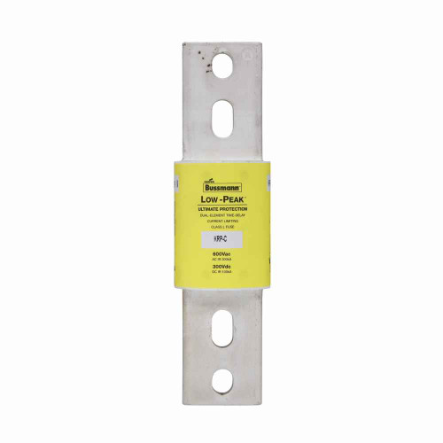 Bussmann KRP-C-2200SP Eaton series KRP-C fuse, Current-limiting time-delay fuse, 2200 A, L, Non-indicating, Bolted blade end x bolted blade end, 4 sec at 500%, 300 kAIC at 600 V, 600 V