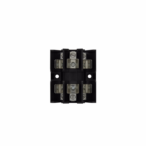 Bussmann JP60030-3PR Eaton series JP pyramid fuse block, 600 Vac, 600 Vdc, 30A, Screw/Pressure Plate