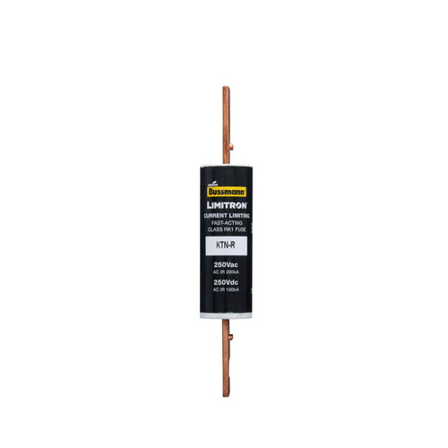 Bussmann KTN-R-70 Eaton series KTN-R fuse, LIMITRON Fast-acting fuse, Panelboards, 70 A, 1, Class RK1, Non-indicating, 100 kAIC at 250 Vdc,200 kAIC at 250 Vac, Standard, 250 V
