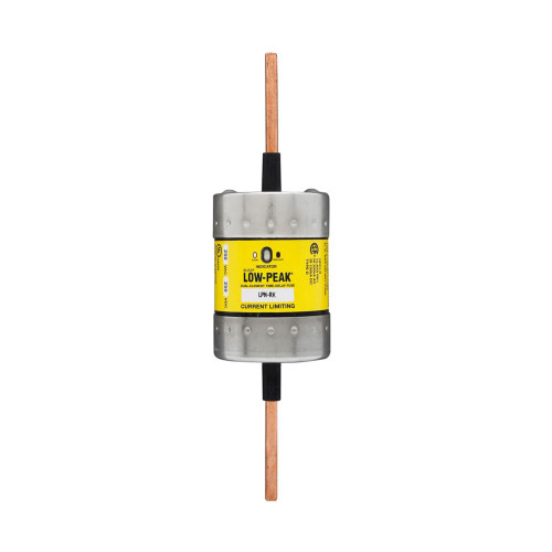 Bussmann LPN-RK-250SPI Eaton series LPN-RK fuse, Low-peak fuse, 250 A, Dual, Class RK1, With Indicator, Time delay,Current-limiting, 100 kAIC at 250 Vdc,300 kAIC at 250 V, Standard, 1, 250 V, 250 Vdc