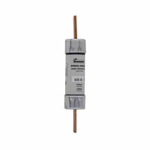 Bussmann NON-70 Eaton series NON fuse, Supplemental one-time fuse, Non current limiting, Light duty circuit locations, 70 A, Class H, Non-indicating, Blade end x blade end, 50 kAIC at 125 Vdc,10 kAIC at 250 Vac, Standard, 5, 250 V, 125 Vdc