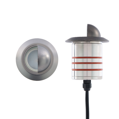 WAC Lighting LED 2in 12V Round Scoop Top Inground Indicator Light