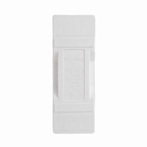 Bussmann SC20PWH Eaton series low voltage British standard fuse holder, 20A, fuse accessory - SC20PWH