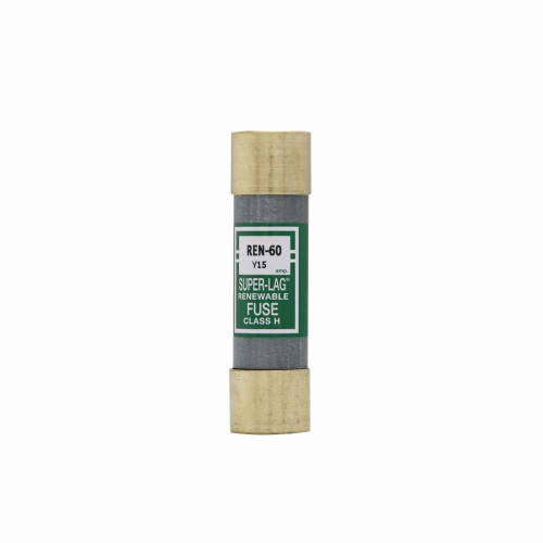 Bussmann REN-50 Eaton series REN fuse, Super Lag, Time Lag, 250V, 50A, 10 kAIC, Non Indicating, Non Current-limiting, renewable, Ferrule end X ferrule end, Class H
