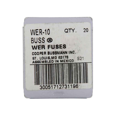 Bussmann WER-1/2 Specialty Fuse