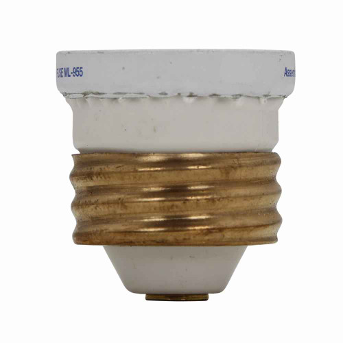 Bussmann W-7 Eaton series W plug fuse, plug fuse, fast acting, 7 A, 125 Vac, 10 kAIC (RMS Symmetrical) interrupt rating, 10 kA short circuit rating, plastic body, brass thread, edison base