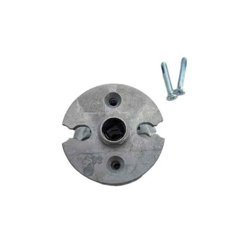 Baldwin  6503009 2-1/8" Pre-Drilled Standard Door Adapter