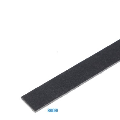 NGP 9800GR edge intumescent fire seal, gray finish, 1/2" wide x 1/16" thick, UL certified