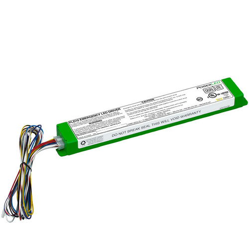 Battery pack, LED, 120V-277V, 10W, thermoplastic housing, Nickel Cadmium battery