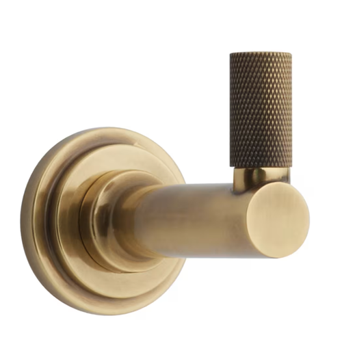 Emtek 2267 SELECT Knurled Tip Single Hook with Rosette