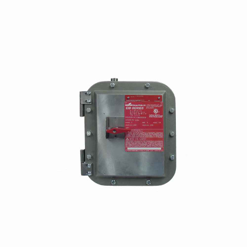 Crouse-Hinds EIBB3050 Eaton series EIB circuit breaker, 50A, EG frame type, Bolted/ground joint cover construction, Copper-free aluminum, Cutler-Hammer breaker, Three-pole, 600 Vac