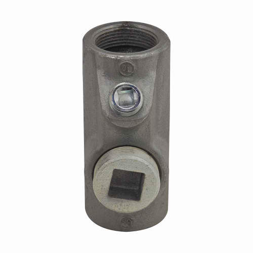 Crouse-Hinds EYS10 Eaton series EYS conduit sealing fitting, Female, Feraloy iron alloy and/or ductile iron, Vertical or horizontal, 4"