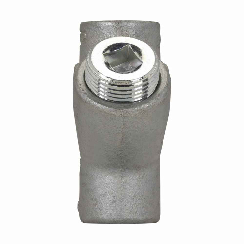 Crouse-Hinds EYS3 SA Eaton series EYS conduit sealing fitting, Female, Copper-free aluminum, Vertical only, Group B rated, 1"