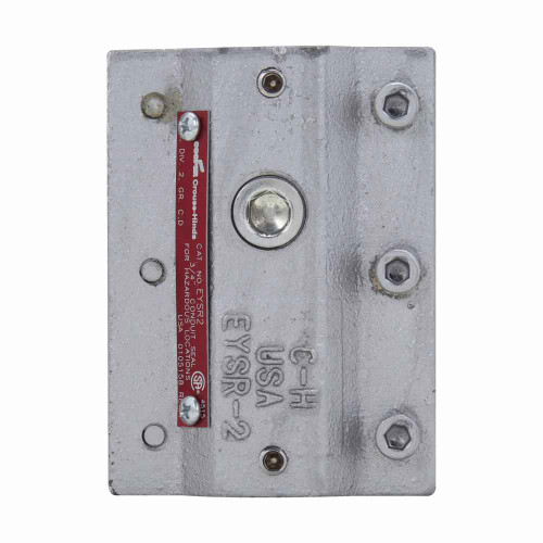 Crouse-Hinds EYSR8 Eaton series EYSR retrofit sealing fitting, Feraloy iron alloy, 3"