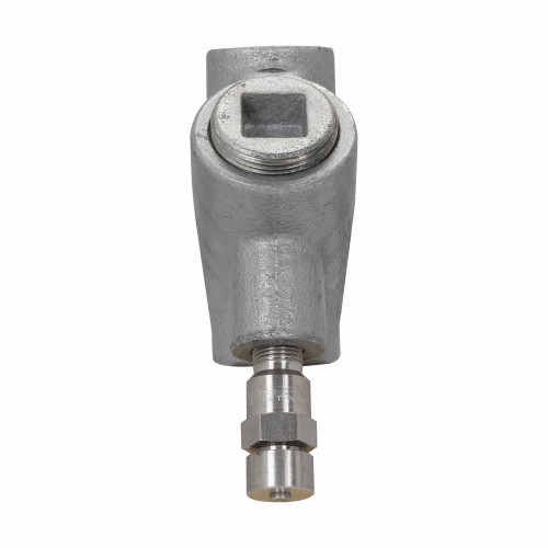 Crouse-Hinds EYDX8 SA Eaton series EYDX expanded fill sealing fitting with drain, Female, Copper-free aluminum, Vertical only, 3"