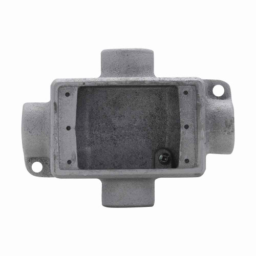 Crouse-Hinds FDX2 Eaton series Condulet FD device box, Deep, Feraloy iron alloy, Single-gang, X shape, 3/4"