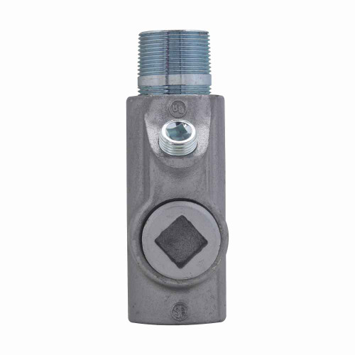 Crouse-Hinds EYS96 SA Eaton series EYS conduit sealing fitting, Male and female, Copper-free aluminum, Vertical or horizontal, 3-1/2"