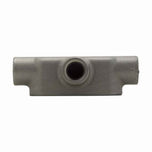 Crouse-Hinds T88 Eaton series Condulet Form 8 conduit outlet body, Feraloy iron alloy, T shape, 3"