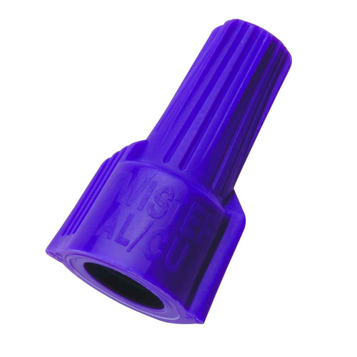 IDEAL Industries 30-365 Twister® Al/Cu Wire Connector, Model 65, Purple, Box of 1,000